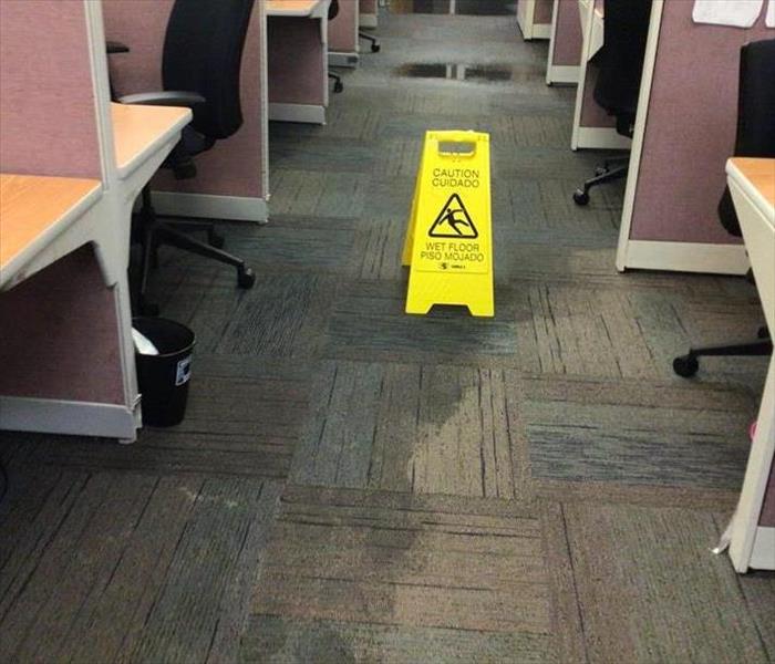 A Barrow County call center with water damage